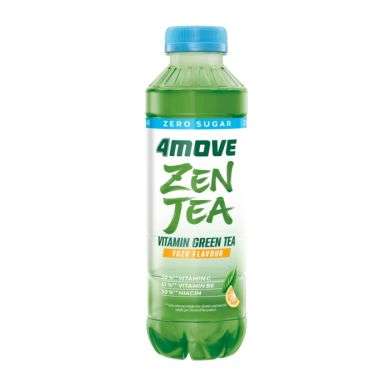 4 MOVE VITAMIN GREEN TEA ZERO SUGAR YUZU FLAVOUR 556 ML