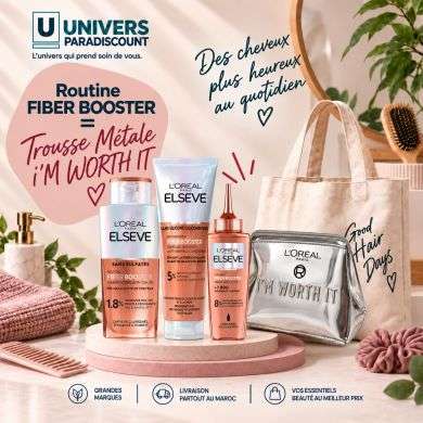 ELSEVE PACK FIBER BOOSTER + TROUSSE METALE OFFERTE