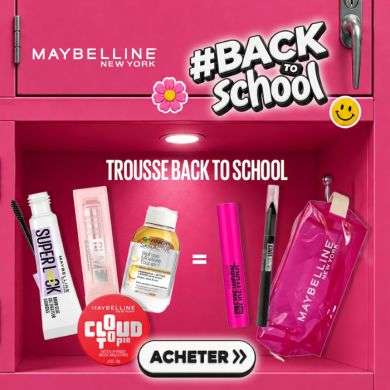 MAYBELLINE TROUSSE BACK TO SCHOOL N1