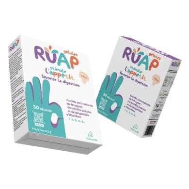 RUAP GELULES APPETIT ET DIGESTION 30 GELULES