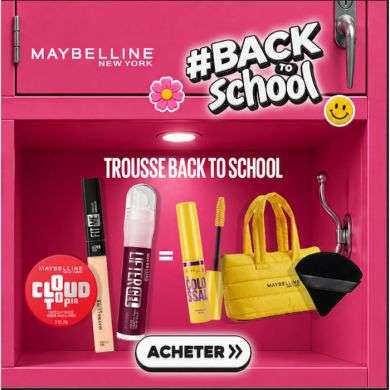 MAYBELLINE TROUSSE BACK TO SCHOOL N2