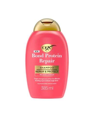 OGX BOND PROTEIN REPAIR SHAMPOING 385ML