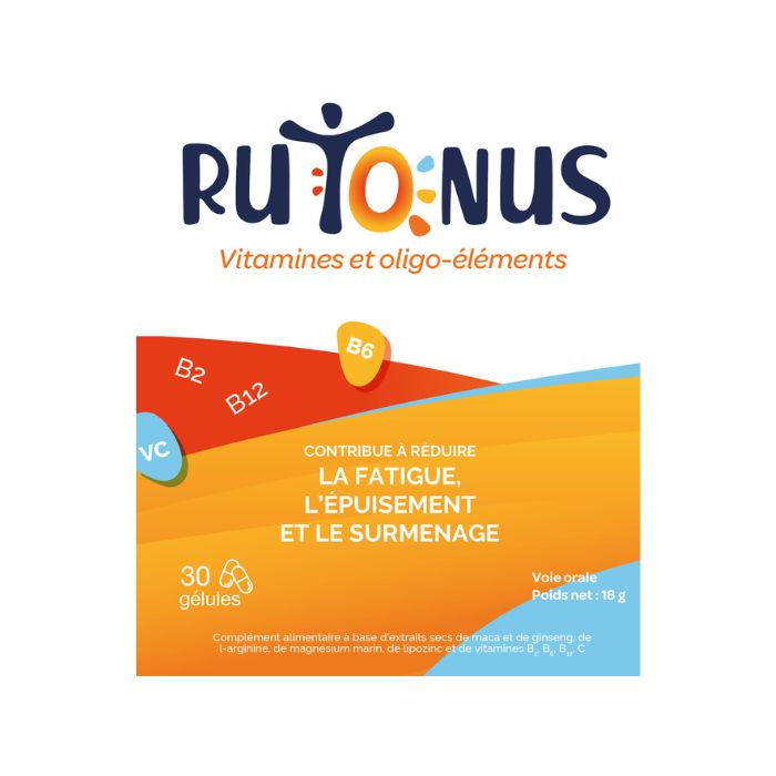 RUTONUS VITAMINES ET OLIGO ELEMENTS 30 GELULES