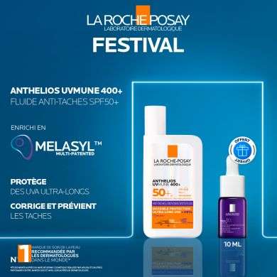LA ROCHE POSAY ANTHELIOS UVMUNE 400 FLUIDE ANTI TACHES SPF50+ 50 ML
