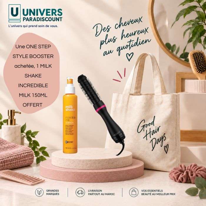 REVLON OFFRE ONE STEP STYLE BOOSTER + MILK SHAKE 150 ML OFFERT