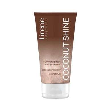 LIRENE PERFECT TAN COCONUT SHINE ILLUMINATING FACE AND BODY CREAM 150 ML