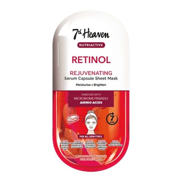 7TH HEAVEN RETINOL 5% ACTIVE COMPLEXE ADVANCED SERUM SHEET MASK