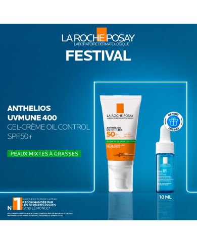 LA ROCHE POSAY OFFRE WEB ANTHELIOS UVMUNE400 OIL CONTROL SPF 50 + HYALU SERUM 10ML OFFERT