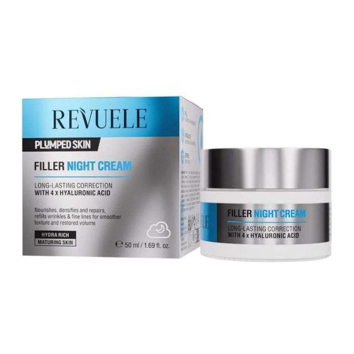 REVUELE PLUMPED SKIN FILLER CREME NUIT 50ML