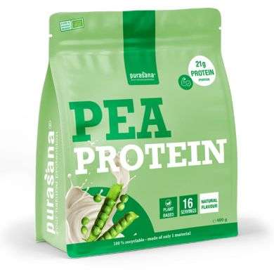 PURASANA PEA PROTEIN NATURAL FLAVOUR 400 G