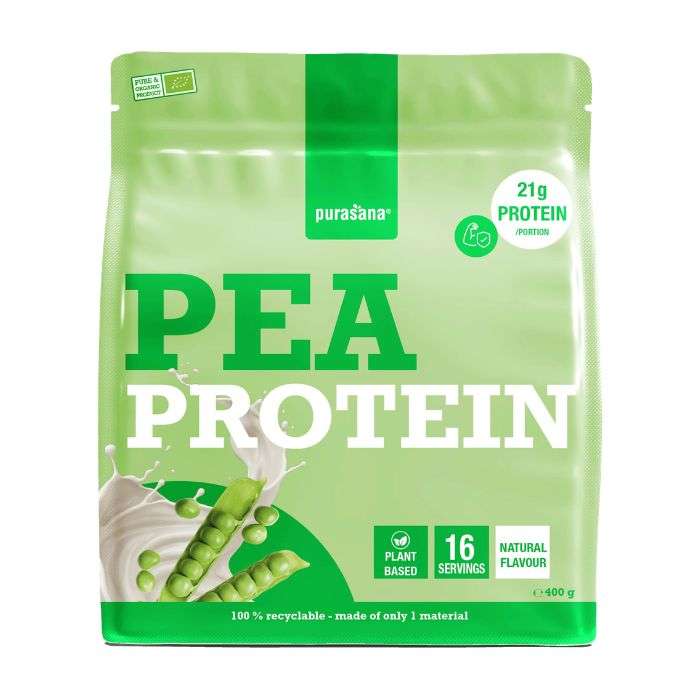 PURASANA PEA PROTEIN NATURAL FLAVOUR 400 G