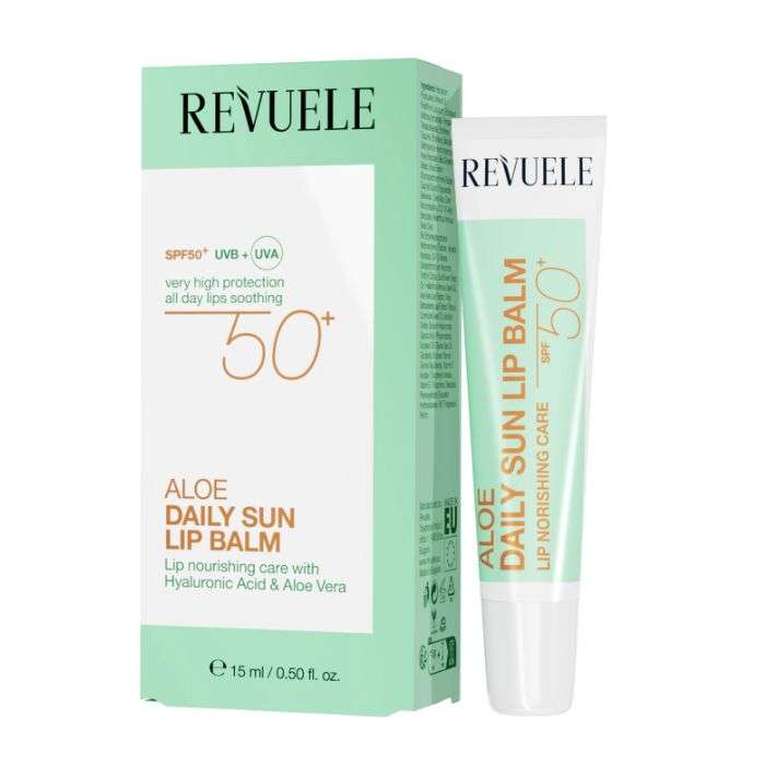 REVUELE ALOE BAUME A LEVRES SOLAIRE NOURRISSANT 15ML