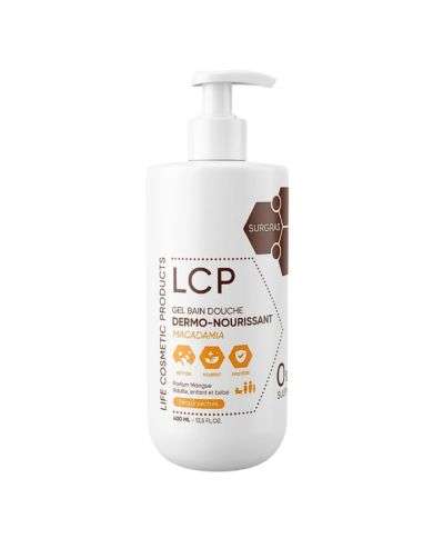 LCP GEL BAIN DOUCHE DERMO NOURISSANT MACADAMIA 400 ML