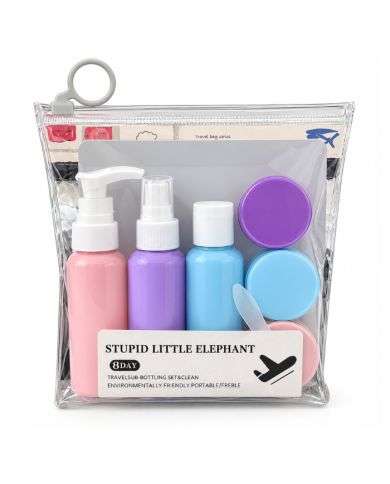 KIT DE VOYAGE TROUSSE + 3 BOUTEILLES + 3 POTS