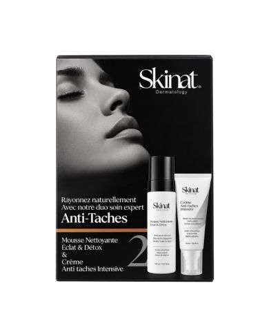 SKINAT DUO ANTI TACHES MOUSSE 150ML + CREME ANTI TACHES 50ML