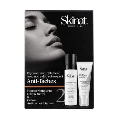 SKINAT DUO ANTI TACHES MOUSSE 150ML + CREME ANTI TACHES 50ML