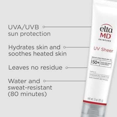 ELTA MD UV SHEER BROAD SPECTRUM SPF 50+ 85 G