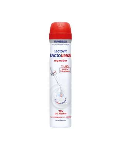 LACTOVIT DEODORANT LACTOREA REPARATEUR 72H 0 ALCOHOL SPRAY 200 ML