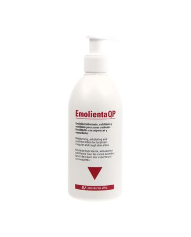 LABORATORIOS VINAS EMOLIENTA QP EMULSION HYDRATANTE EXFOLIANTE POUR LES ZONES CUTANEES 300 ML