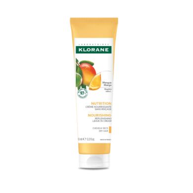 KLORANE NUTRITION CREME NOURRISSANTE SANS RINCAGE A LA MANGUE 100ML