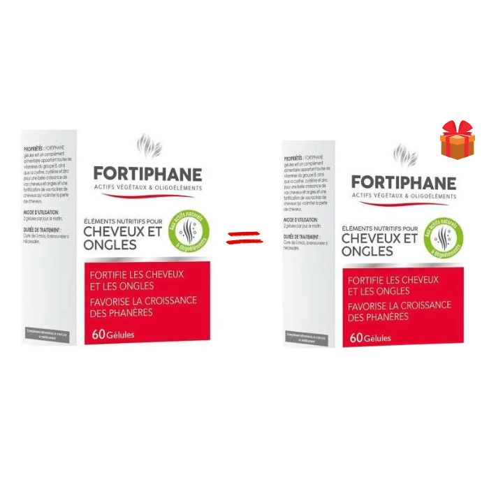 FORTIPHANE CHEVEUX ET ONGLES 60 GELULES