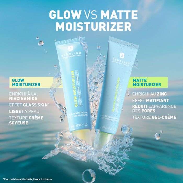 ERBORIAN MATTE MOISTURIZER GEL CREME HYDRATATION 24 H 50 ML