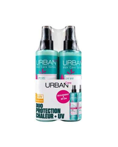 URBAN CARE PURE COCONUT ET ALOE DUO PROTECTION CHALEUR+UV 200ML