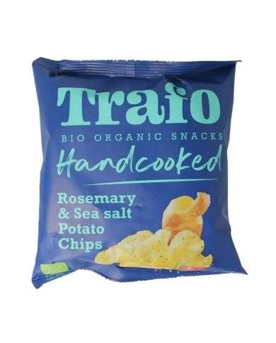 TRAFO BIO ORGANIC SNACKS CHIPS AU ROMARIN ET SEL DE MER 40G