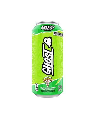 GHOST ENERGY LIMONADE POMME VERTE ACIDULEE SANS SUCRE 473ML