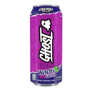 GHOST ENERGY ZERO SUGAR WELCHS GRAPE 473 ML