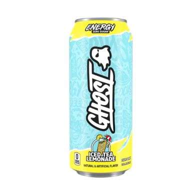 GHOST ENERGY LIMONADE ICED TEA SANS SUCRE 473ML