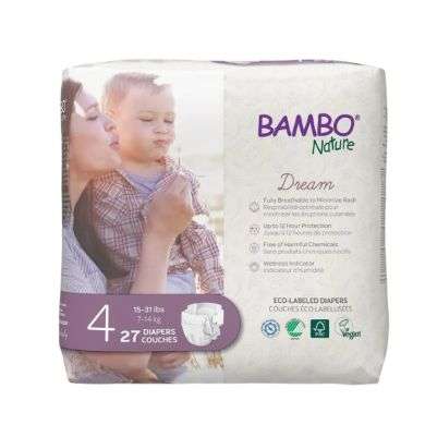BAMBO NATURE DREAM COUCHES N4 7-14KG 27 COUCHES
