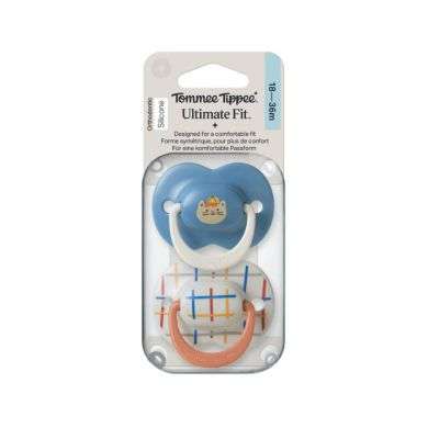 TOMMEE TIPPEE ULTIMATE FIT SUCETTE ORTHODONTIQUE 18-36 MOIS
