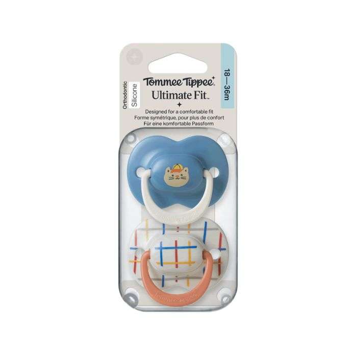 TOMMEE TIPPEE ULTIMATE FIT SUCETTE ORTHODONTIQUE 18-36 MOIS