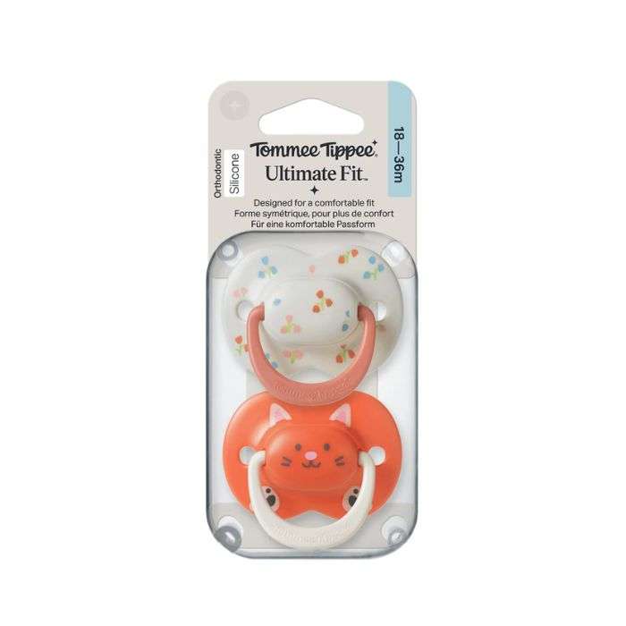 TOMMEE TIPPEE ULTIMATE FIT SUCETTE ORTHODONTIQUE 18-36 MOIS