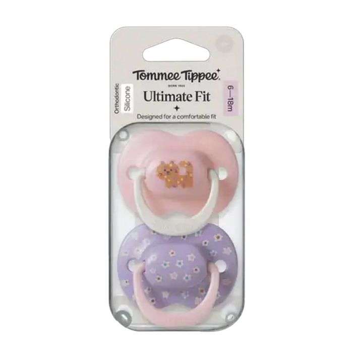 TOMME TIPPEE ULTIMATE FIT SUCETTES ORTHODONTIC SILICONE 6-18 MOIS