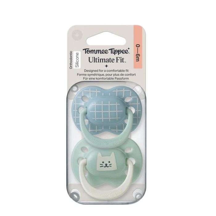 TOMMEE TIPPEE ULTIMATE FIT SUCETTE ORTHODONTIQUE 0-6 MOIS