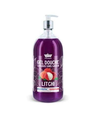 LES PETITS BAINS DE PROVENCE GEL DOUCHE SURGRAS SANS SAVON LITCHI 500 ML