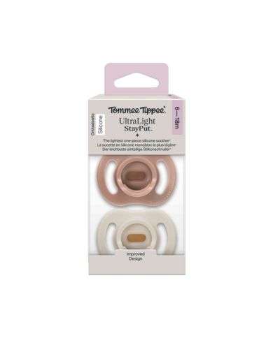 TOMMEE TIPPEE ULTRA LIGHT STAY PUT 6-18 MOIS