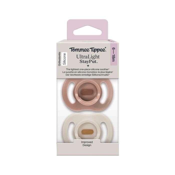 TOMMEE TIPPEE ULTRA LIGHT STAY PUT 6-18 MOIS