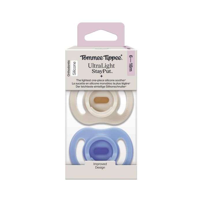TOMMEE TIPPEE ULTRA LIGHT STAY PUT 6-18 MOIS
