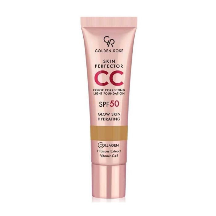 GOLDEN ROSE SKIN PERFECTOR CC CREME SPF 50 LIGHT FOUNDATION 30ML