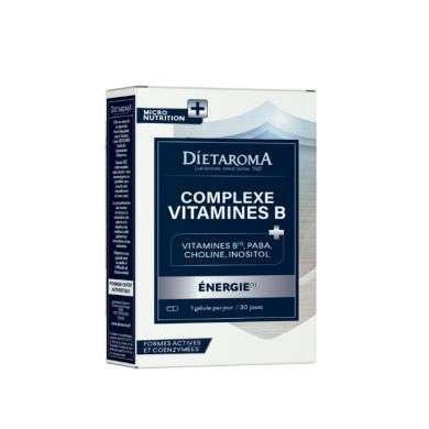 DIETAROMA COMPLEXE VITAMINES B ENERGIE 30 GELULES