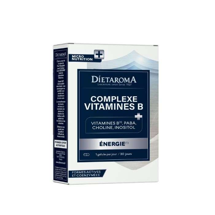 DIETAROMA COMPLEXE VITAMINES B ENERGIE 30 GELULES