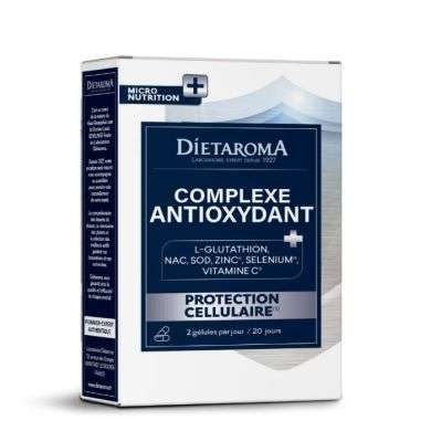 DIETAROMA COMPLEXE ANTIOXYDANT PROTECTION CELLULAIRE 40 GELULES