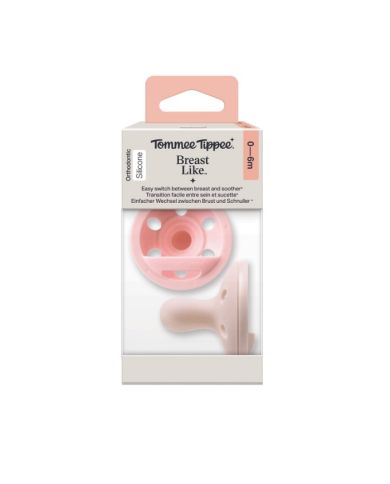 TOMMEE TIPPEE ULTRALIGHT STAYPUT SUCETTES ORTHODONTIC SILICONE 0-6 MOIS