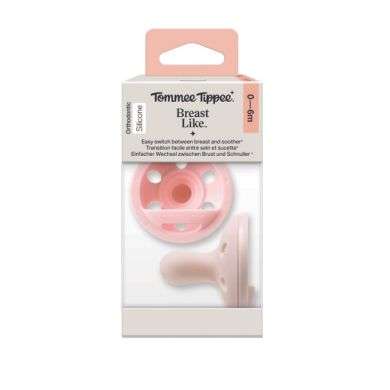 TOMMEE TIPPEE ULTRALIGHT STAYPUT SUCETTES ORTHODONTIC SILICONE 0-6 MOIS