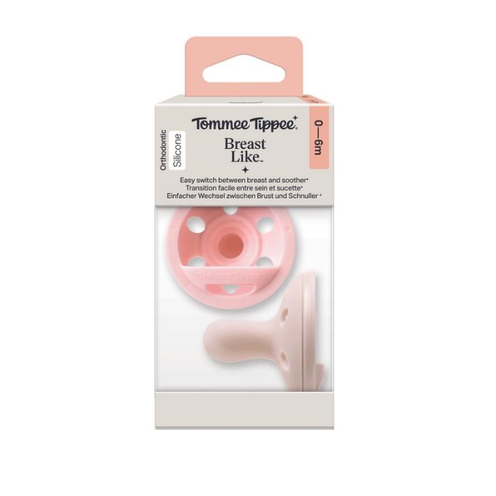 TOMMEE TIPPEE ULTRALIGHT STAYPUT SUCETTES ORTHODONTIC SILICONE 0-6 MOIS