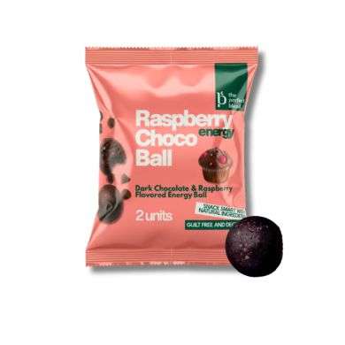 THE PERFECT BLEND ENERGY BALL RASPBERRY CHOCO 2 UNITES