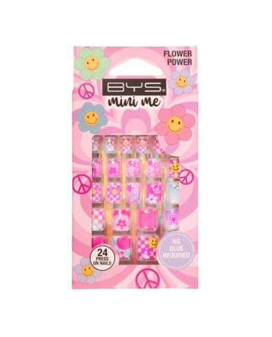 BYS MINI ME NAILS FLOWER POWER
